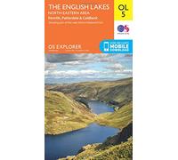 Explorer Ol5 The English Lakes - North Eastern Area Map With Digital Version - Green, Green One Size