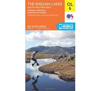 Explorer Ol6 The English Lakes - South Western Area With Digital Version - Orange, Orange One Size