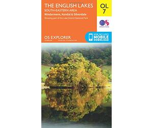 OS Explorer OL7: The Lake District, South-eastern area: OL07 (OS Explorer Map)