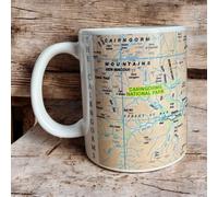 OS Map Ceramic Mug - Cairngorms National Park
