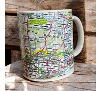 OS Map Ceramic Mug - South Downs National Park
