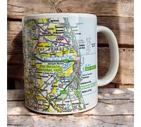 OS Map Ceramic Mug - The Broads