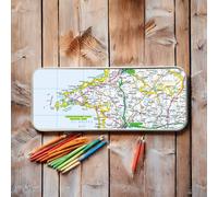 OS Map Metal Pencil Tin - Pembrokeshire Coast National Park