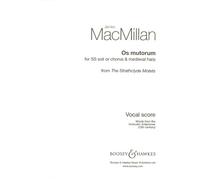 Os mutorum: from "The Strathclyde Motets". 2 sopranos (solo or choir) and medieval harp. Réduction pour piano.