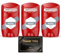 OS Original Deodorant Stick - Long Lasting Fresh Scent (3 x 50ml)