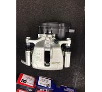 OS RH REAR BRAKE CALIPER ELECTRIC COMPLETE BRACKET FOR AUDI A4 A5 Q5 300MM SOLID