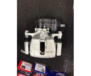 OS RH REAR BRAKE CALIPER ELECTRIC COMPLETE BRACKET FOR AUDI A4 A5 Q5 300MM SOLID