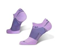OS1st FS4 Plantar Fasciitis No Show Socks relieves plantar fasciitis, heel/arch pain and improves circulation, Lavender, Large
