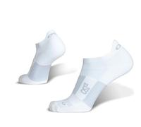 OS1st TA4 Thin Air No Show Running Socks with special ventilation feature for men & women, lightweight, and breathable design, White, X-Large