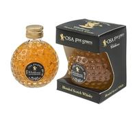 OSA Fine Spirits Clubhouse | Blended Scotch Whisky | 40% ABV | 5cl | Rich Sweet, Spicy Flavours | Award-Winning Blended Scotch Whisky | Enjoy Neat or in Drinks | Ideal Alcohol Gifts