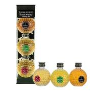 OSA Fine Spirits Triple Scotch Whisky Tasting Set | 40% Abv | 3 x 5cl | Whisky Gift Set Including Blended Scotch Whisky & Blended Malt Scotch Whisky | Enjoy Neat or in Drinks | Ideal Whisky Gifts