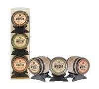 OSA Fine Spirits Triple Scotch Whisky Tasting Set, Barrel Edition | 40% ABV | 3 x 5cl | Barrel Whisky Gift Set Including Blended Scotch Whisky & Blended Malt Scotch Whisky | Enjoy Neat or in Drinks |