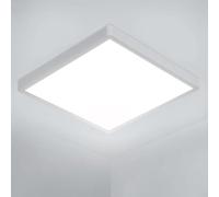 Osairous LED Flush Mount Ceiling Light 36W, 12 inch Square Ultra Thin Lighting Fixture, 6500K, 360W Equivalent Ceiling Lamp for Living Room, Bedroom, Hallway