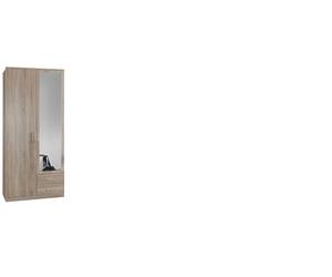 Osaka 2 Door 2 Drawer Wardrobe Oak