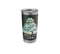 Osaka Castle, Japan, Sight, Hand Drawing Stainless Steel Insulated Tumbler