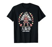 Osaka Castle Samurai Vintage Japanese Kanji Japan Souvenir T-Shirt