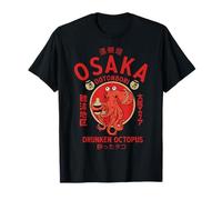 Osaka Japan Dotonbori Drunken Octopus T-Shirt