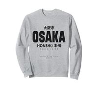Osaka Japan Honshu Kansai Region Japanese Graphic Sweatshirt