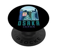 Osaka Japan Japanese Souvenir Vintage PopSockets Swappable PopGrip