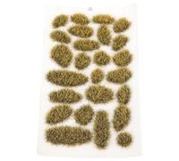 OSALADI 1 Box Static Grass Tuft Model for Railway Gaming Terrain Realistic Woodland Miniature Grass Decor for DIY Scenery Tabletop Games Large Scale