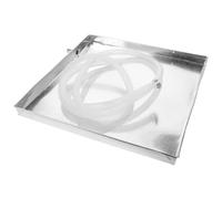 OSALADI 1 Set Air Conditioner Outdoor Unit Water Tray Window Air Conditioner Hose Clamps Coolant Drain Pan Oil Change Drain Pan Air Conditioner Catch Pans Drain Pan for Washer Tray