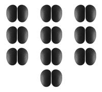 OSALADI 10 Pairs Silicone Nose Pads for Glasses Soft Nose Guards for Eyeglasses Frames to Keep Glasses Stable and Prevent Slipping