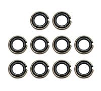OSALADI 10 Sets Impact Wrench Retainer Rings with O-Ring, 1/2 Impact Wrench Retainer Retaining Ring Anvil Retaining Ring Install Tool