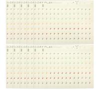 OSALADI 10 Sheets Planner Time Planning Chart Simple and Fresh Paper Daily to Do List Multifunctional Study and Life Organizer for Students and Adults to Efficiency