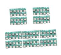 OSALADI 100 Pcs Type Board Fan Splitter 1 to 3 Convertor Type c Board Female DIY 3.1 Pcb Converter Board for Cable USB 3.1 Type c Plug USB c Pcb Converter Board Socket Connector