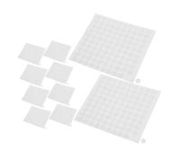 OSALADI 1000pcs Double Sided Clear Sticky Dots Strong Adhesive Removable Round Labels for Car Decor Office Classroom Use Transparent Putty Tape for Dashboards and Papers