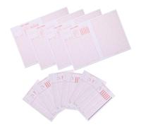 OSALADI 100pcs Civil Service Exam Answer Sheets Administrative Test Practice Paper for Government Job Prep Standardized Public Service Answer Key Sheets for Efficient Grading and
