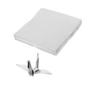 OSALADI 100pcs Pearl Origami Paper Square Single-Sided Folding Paper for DIY Crafts Beginners Moderate Thickness Supple for Handmade Cranes Hearts Decoration
