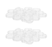 OSALADI 100pcs Plastic Loose Leaf Binding Clips 20mm Mushroom Hole Binder Mechanism Rings for Document Organization Office Filing Notebook Accessories