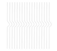 OSALADI 100pcs White 29.5cm Wire Calendar Hooks for Hanging Wall Calendars and Posters - Iron Binder Wire Hooks for Office and Home Wall Decor 2026