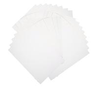 OSALADI 100pcs White Wood Pulp Folding Double Sided Colored DIY Craft for Origami Scrapbooking Painting and School Projects to Enhance Hand Skills