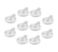 OSALADI 10pcs Dishwasher Mounting Bracket Basket Wheels Replacement Rack Roller Diy Repair Kit