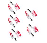 OSALADI 10pcs DIY Nail Charms Alloy Halloween Elements Design Assorted Color Creative Look Nail Art Studs for Birthday and Proms