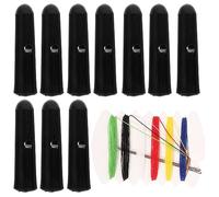 OSALADI 10pcs Foldable Umbrella Tail Bead Metal Umbrella Bone Covers Replacement Tail Beads Metal Bone Covers