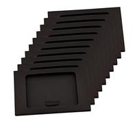OSALADI 10pcs Kraft Paper Envelop Storage Boxes with Open Window for Postcards Letters and Reports Elegant Design for Unique Presentation and Fade Resistant for Organizing and Mailing