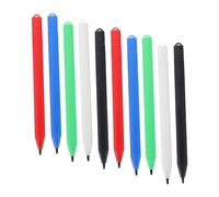 OSALADI 10pcs Lcd Handwriting Board Drawing Stylus Pen Doodle Board Writing Pad Stylus Pen Painting Brush Includes Red Blue Green and White Colors for Art Class Home Use