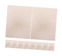 OSALADI 10pcs Microwave Oven Cover Mica Sheet Heat Resistant Repair Accessory for Microwave Oven Parts Easy Installation Mica Plate for Kitchen Use