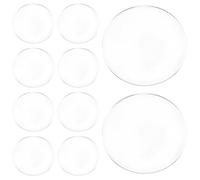 OSALADI 10pcs Pmma Convex Lenses for Vr Headsets and 3d Glasses, Lightweight Ergonomic Design Compatible with Smartphones and Gaming Consoles for Group Activities
