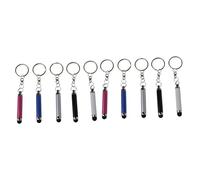 OSALADI 10pcs Portable Stylus Pen for Phone Tablet Key Chain Style Small for Touch Screen Use