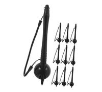 OSALADI 10pcs Spring Stylus Pen for Resistive Touch Screens High Precision Writing Tool with Anti-lost String and Base Compatible with Tablets and Smartphones