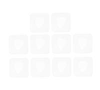 OSALADI 10pcs Transparent Silicone Guitar Plectrum Molds Triangle Epoxy DIY Craft Molds for Custom Picks Beginners and Professionals
