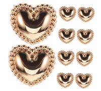 OSALADI 10pcs Vintage Metal Buttons for Mens Suit Jackets and Coats Retro Style DIY Clothing Buttons with Sewing Elegant Decorative Accessories for Uniforms and Craft Projects