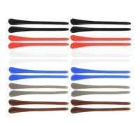 OSALADI 12 Pairs Silicone Eyeglass End Tips Non-Skid Grips and Ear Sleeves for Boys and Girls Waterproof Anti-Slip Glasses Holders to Prevent Slipping