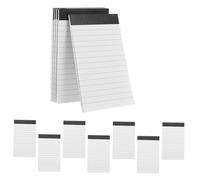 OSALADI 12 Pcs Legal Pads College Ruled Notepads for Note Taking Do Lists Compact Wide Ruled Memo Pads with Each for Office School Home and Professional Use