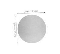 OSALADI 1200pcs Silver Scratch Off Stickers Self-Adhesive Round Labels for DIY Scratch Cards Wedding Showers Rewards Business Events Metallic Coating