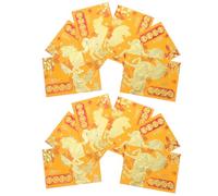 OSALADI 120pcs Vietnamese Year Horse Red Envelopes Paper Lucky Money Packets for Lunar Year Yellow Hong Bao with Mixed Design Traditional Spring Festival Gift Pack